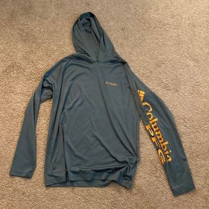 Green Columbia PFG hoodie